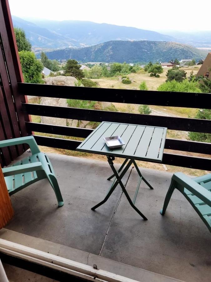 Appart Terrasse Cosy Vue Exceptionnelle Montagne Leilighet Font-Romeu-Odeillo-Via Eksteriør bilde